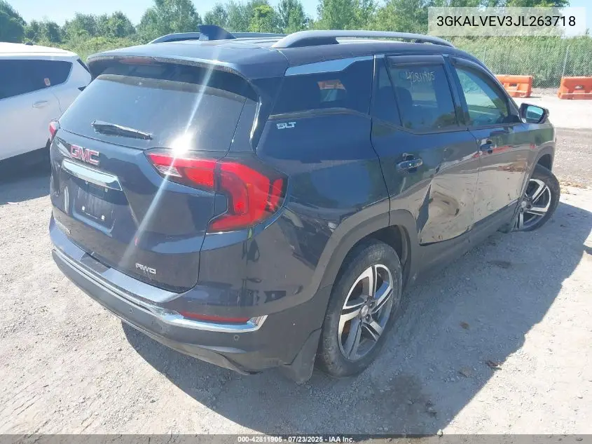 2018 GMC Terrain Slt VIN: 3GKALVEV3JL263718 Lot: 42811905