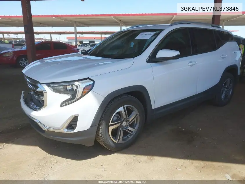 2019 GMC Terrain Slt VIN: 3GKALPEV7KL373846 Lot: 42259384