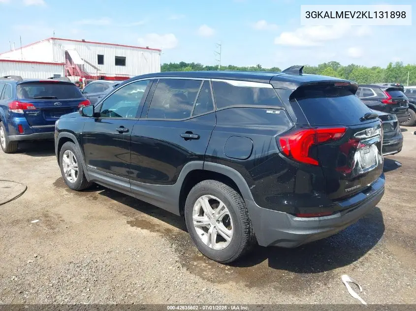 2019 GMC Terrain Sle VIN: 3GKALMEV2KL131898 Lot: 42635602