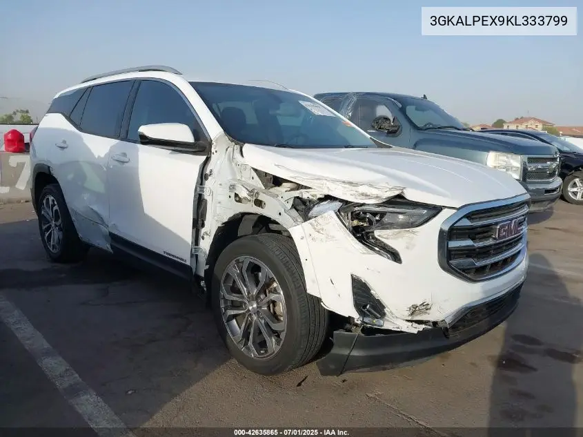2019 GMC Terrain Slt VIN: 3GKALPEX9KL333799 Lot: 42635865