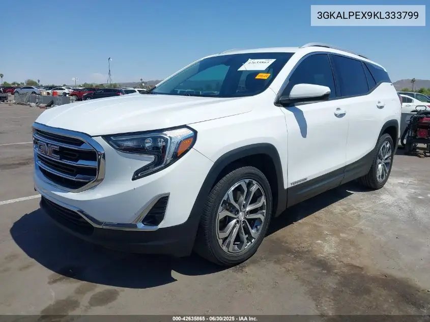 2019 GMC Terrain Slt VIN: 3GKALPEX9KL333799 Lot: 42635865