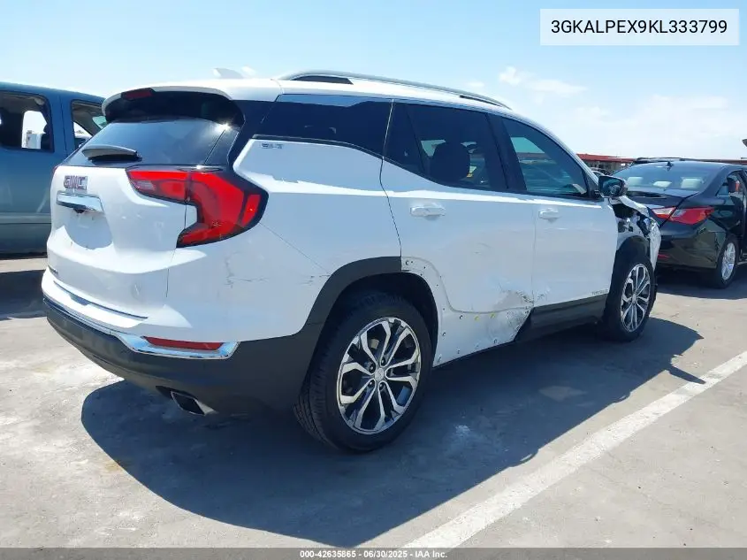 2019 GMC Terrain Slt VIN: 3GKALPEX9KL333799 Lot: 42635865
