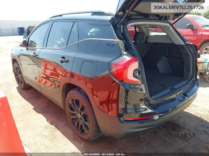 2020 GMC Terrain Fwd Sle VIN: 3GKALMEV7LL261726 Lot: 42248008