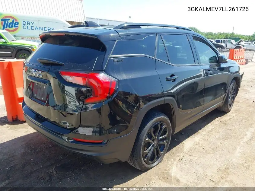 2020 GMC Terrain Fwd Sle VIN: 3GKALMEV7LL261726 Lot: 42248008