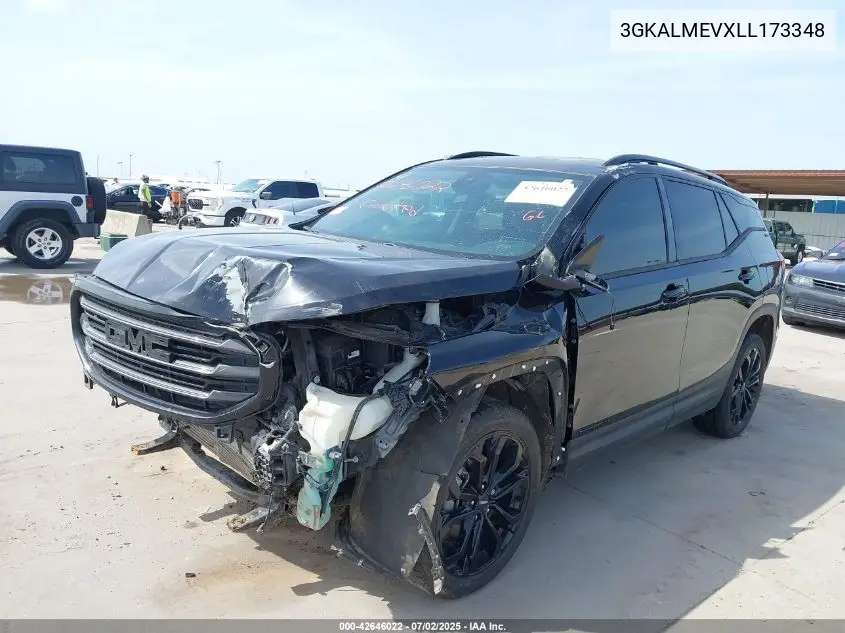 2020 GMC Terrain Sle VIN: 3GKALMEVXLL173348 Lot: 42646022