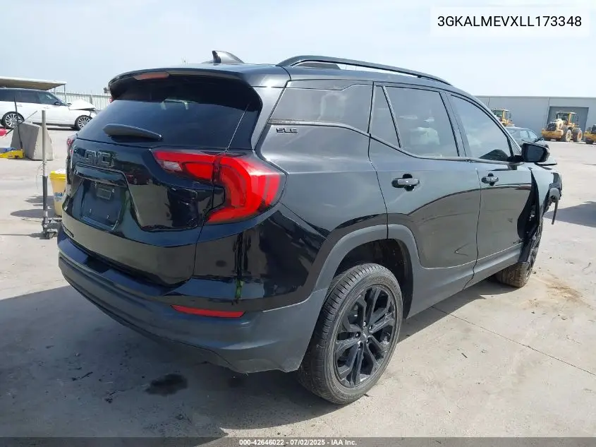 2020 GMC Terrain Sle VIN: 3GKALMEVXLL173348 Lot: 42646022