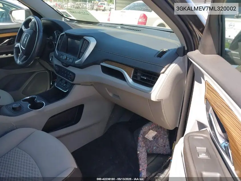 2021 GMC Terrain Fwd Sle VIN: 3GKALMEV7ML320002 Lot: 42236180