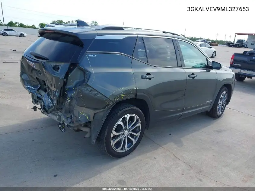2021 GMC Terrain Awd Slt VIN: 3GKALVEV9ML327653 Lot: 42251863