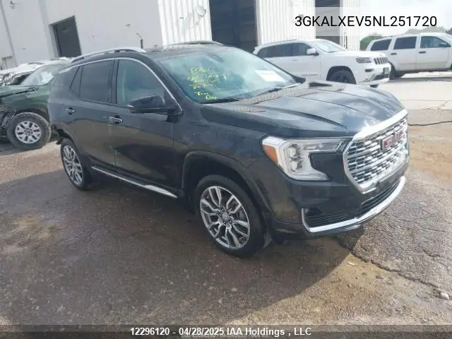 2022 GMC Terrain Awd Denali VIN: 3GKALXEV5NL251720 Lot: 12296120