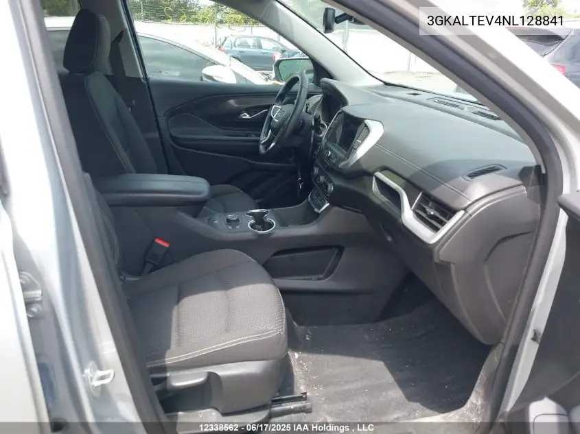2022 GMC Terrain Sle VIN: 3GKALTEV4NL128841 Lot: 12338562