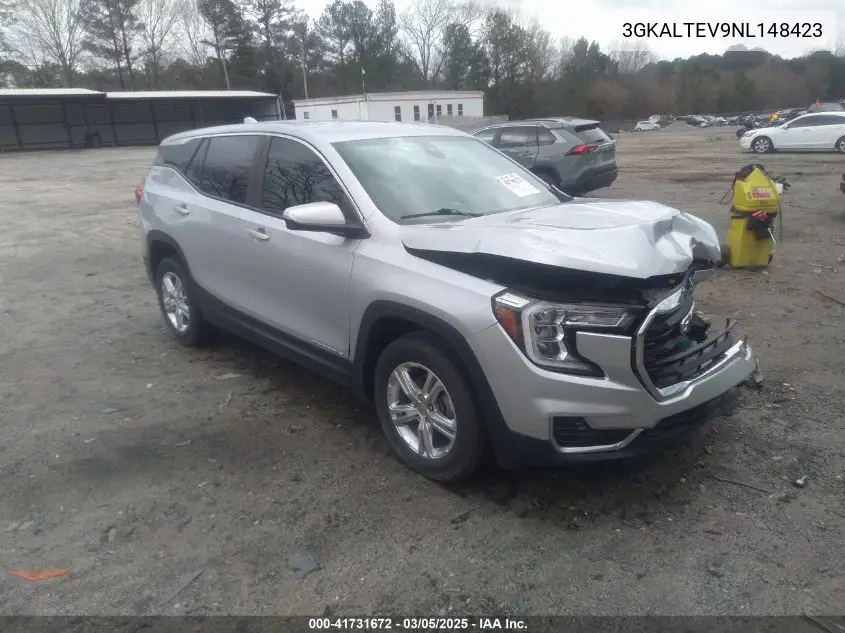 2022 GMC Terrain Awd Sle VIN: 3GKALTEV9NL148423 Lot: 41731672