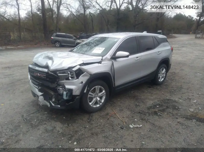 2022 GMC Terrain Awd Sle VIN: 3GKALTEV9NL148423 Lot: 41731672