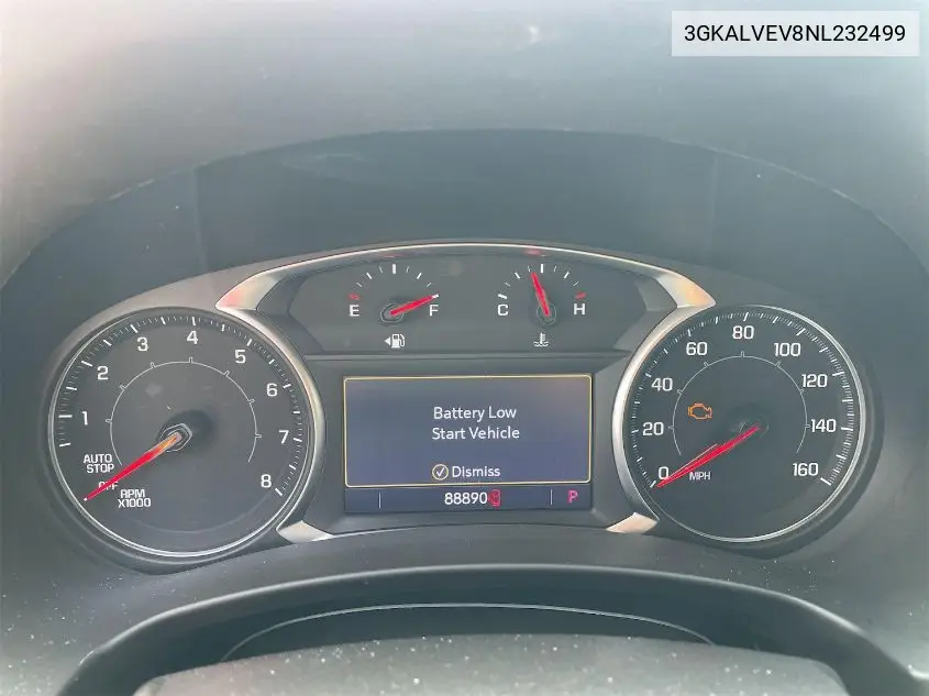 2022 GMC Terrain Slt VIN: 3GKALVEV8NL232499 Lot: 42264147