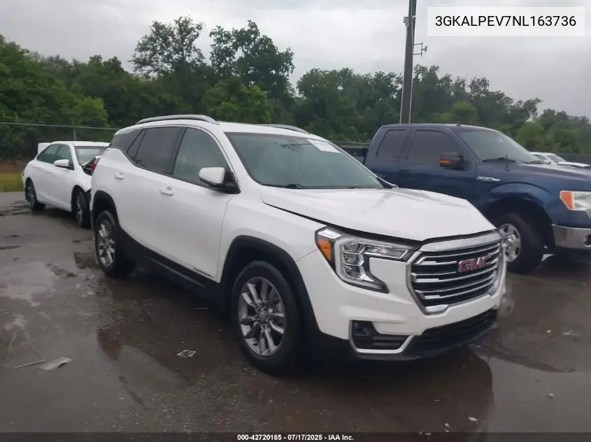 2022 GMC Terrain Fwd Slt VIN: 3GKALPEV7NL163736 Lot: 42720185