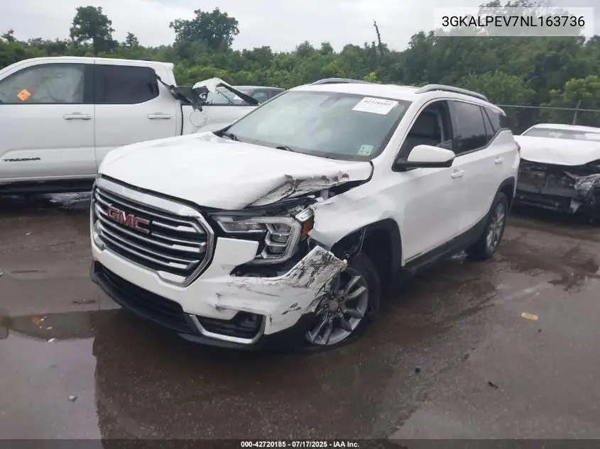 2022 GMC Terrain Fwd Slt VIN: 3GKALPEV7NL163736 Lot: 42720185