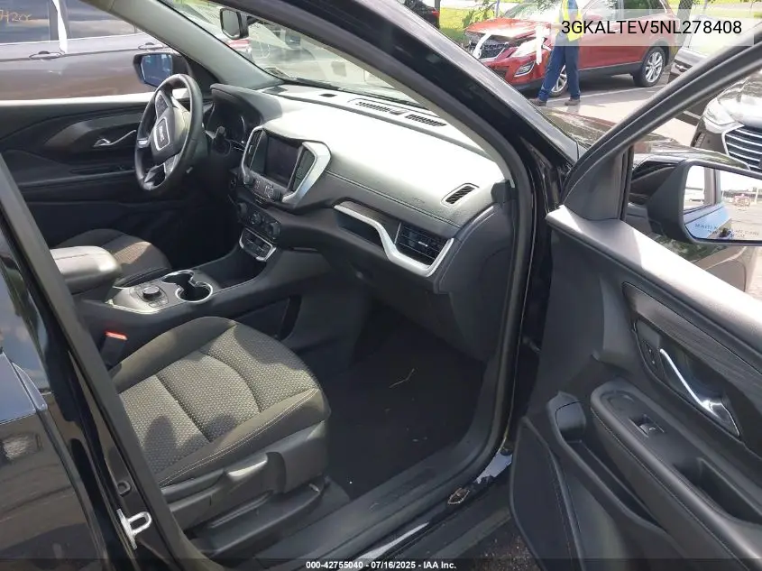 2022 GMC Terrain Awd Sle VIN: 3GKALTEV5NL278408 Lot: 42755040