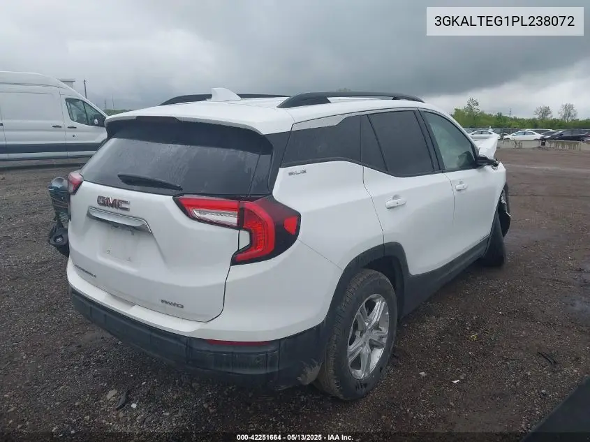 2023 GMC Terrain Awd Sle VIN: 3GKALTEG1PL238072 Lot: 42251664