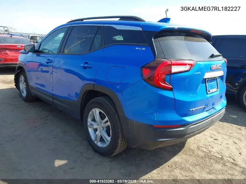 2024 GMC Terrain Fwd Sle VIN: 3GKALMEG7RL182227 Lot: 41833262