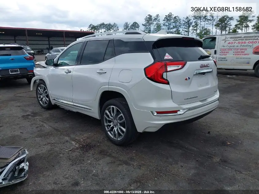 2024 GMC Terrain Awd Denali VIN: 3GKALXEG8RL158682 Lot: 42261080