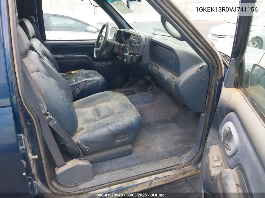1997 GMC Yukon Sle VIN: 1GKEK13R0VJ741156 Lot: 41679940