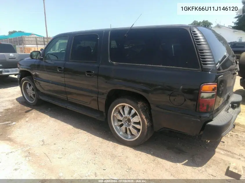2001 GMC Yukon Xl 1500 Denali VIN: 1GKFK66U11J146120 Lot: 42692004