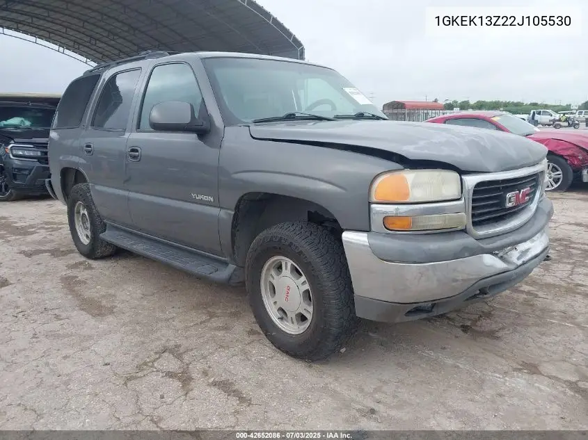 2002 GMC Yukon Slt VIN: 1GKEK13Z22J105530 Lot: 42652086