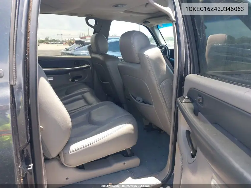 2003 GMC Yukon Xl 1500 Slt VIN: 1GKEC16Z43J346063 Lot: 42594382
