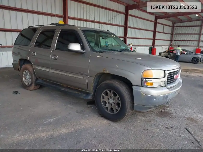 2003 GMC Yukon Slt VIN: 1GKEK13T23J303523 Lot: 42632625