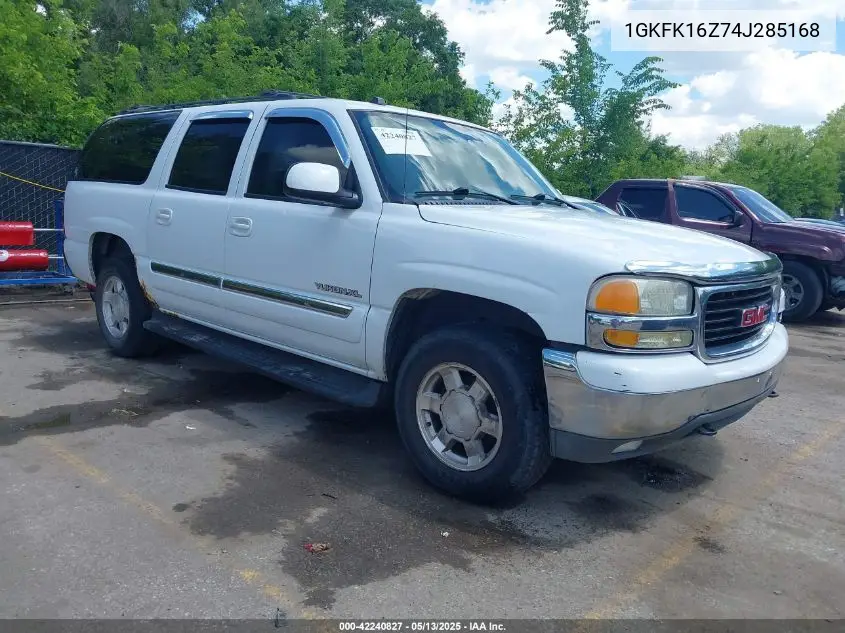 2004 GMC Yukon Xl 1500 Slt VIN: 1GKFK16Z74J285168 Lot: 42240827