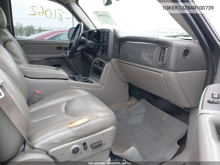2004 GMC Yukon Slt VIN: 1GKEK13Z84R100739 Lot: 42581062