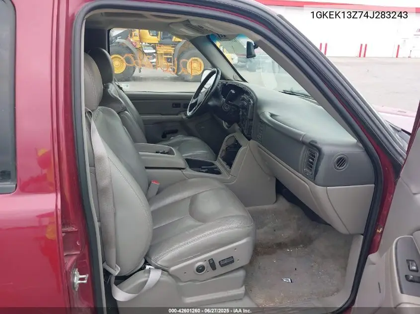 2004 GMC Yukon Slt VIN: 1GKEK13Z74J283243 Lot: 42601260