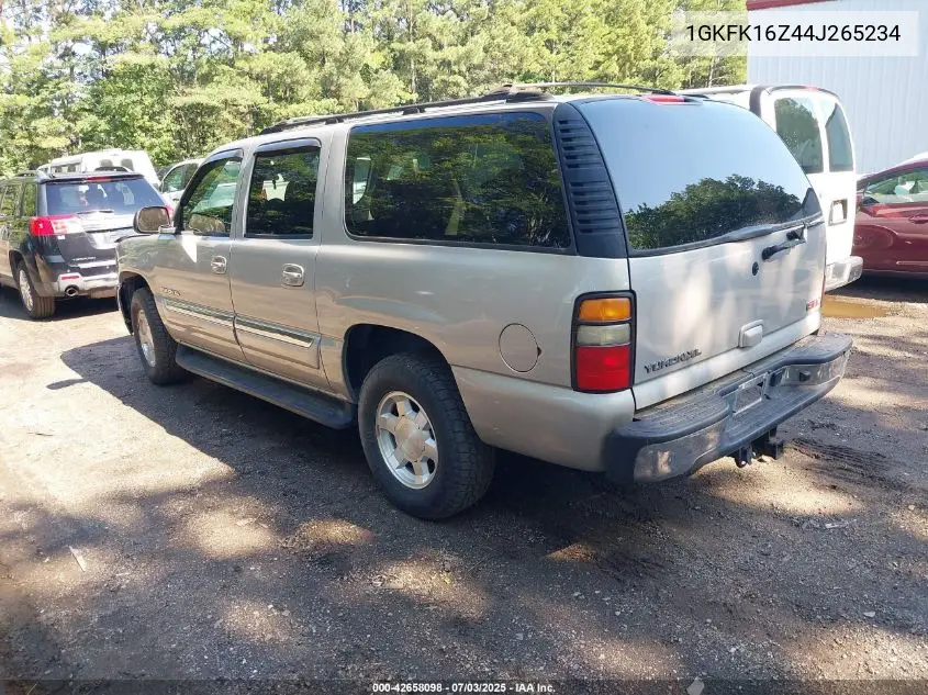 2004 GMC Yukon Xl 1500 Slt VIN: 1GKFK16Z44J265234 Lot: 42658098