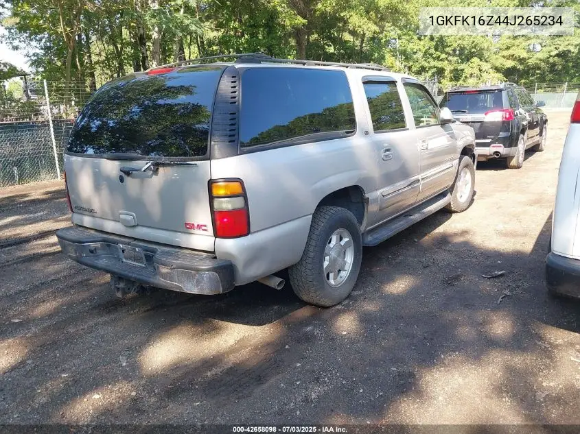 2004 GMC Yukon Xl 1500 Slt VIN: 1GKFK16Z44J265234 Lot: 42658098