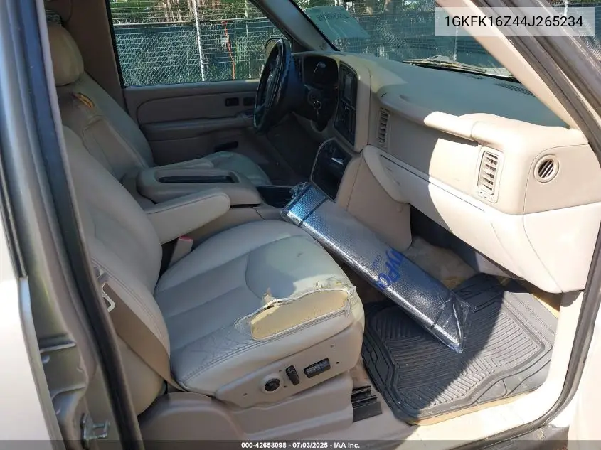 2004 GMC Yukon Xl 1500 Slt VIN: 1GKFK16Z44J265234 Lot: 42658098