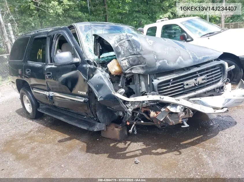2004 GMC Yukon Sle VIN: 1GKEK13V14J234407 Lot: 42664775