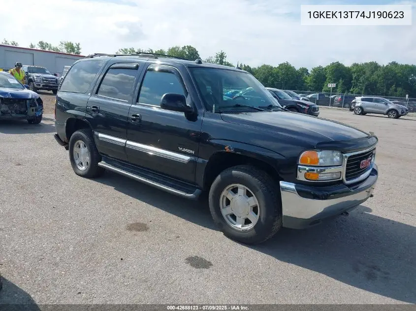 2004 GMC Yukon Slt VIN: 1GKEK13T74J190623 Lot: 42688123