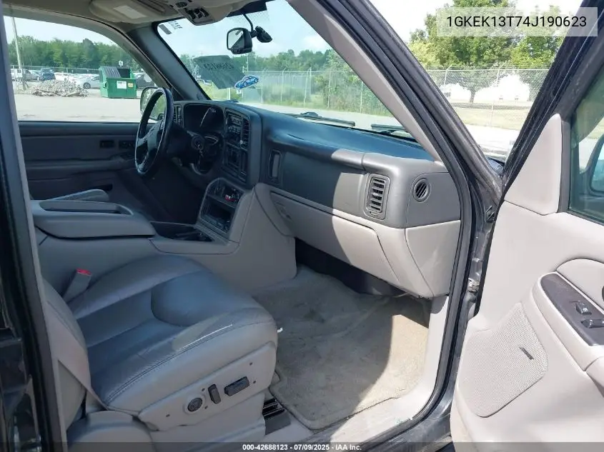 2004 GMC Yukon Slt VIN: 1GKEK13T74J190623 Lot: 42688123