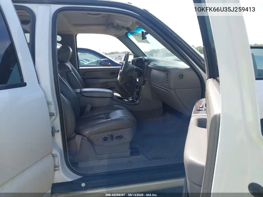 2005 GMC Yukon Xl 1500 Denali VIN: 1GKFK66U35J259413 Lot: 42258307