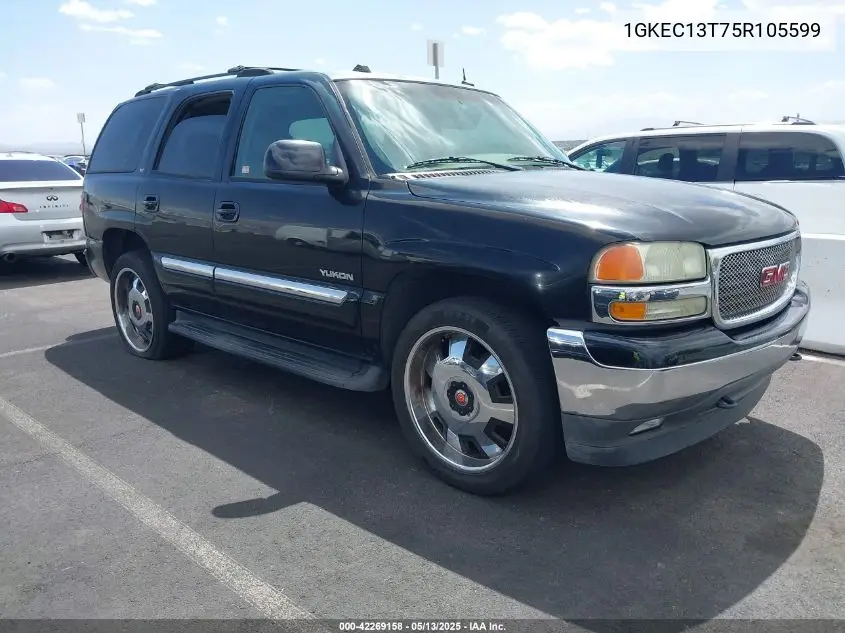 2005 GMC Yukon Slt VIN: 1GKEC13T75R105599 Lot: 42269158