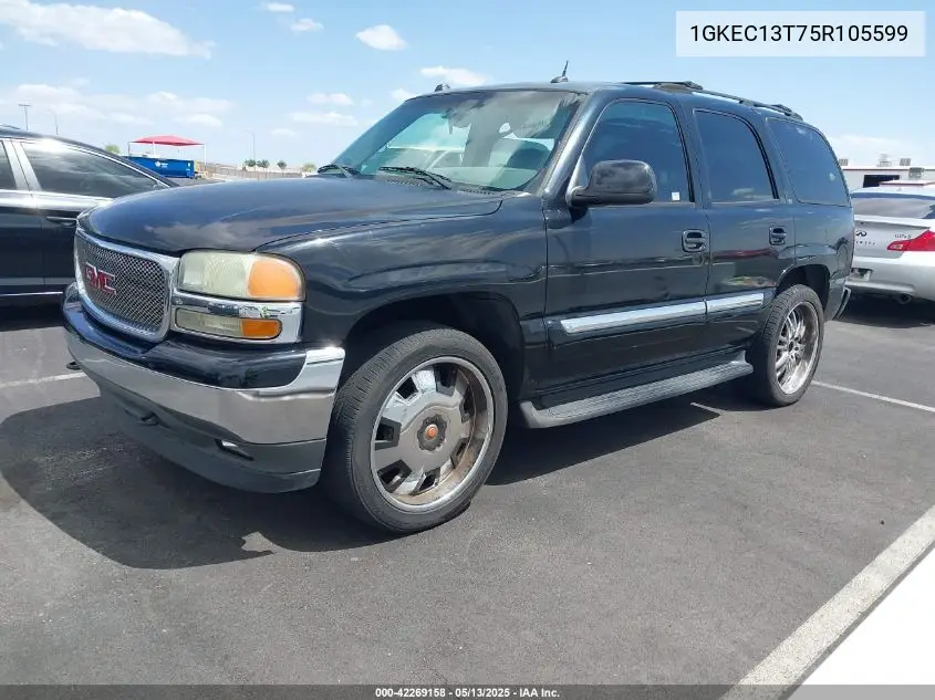 2005 GMC Yukon Slt VIN: 1GKEC13T75R105599 Lot: 42269158