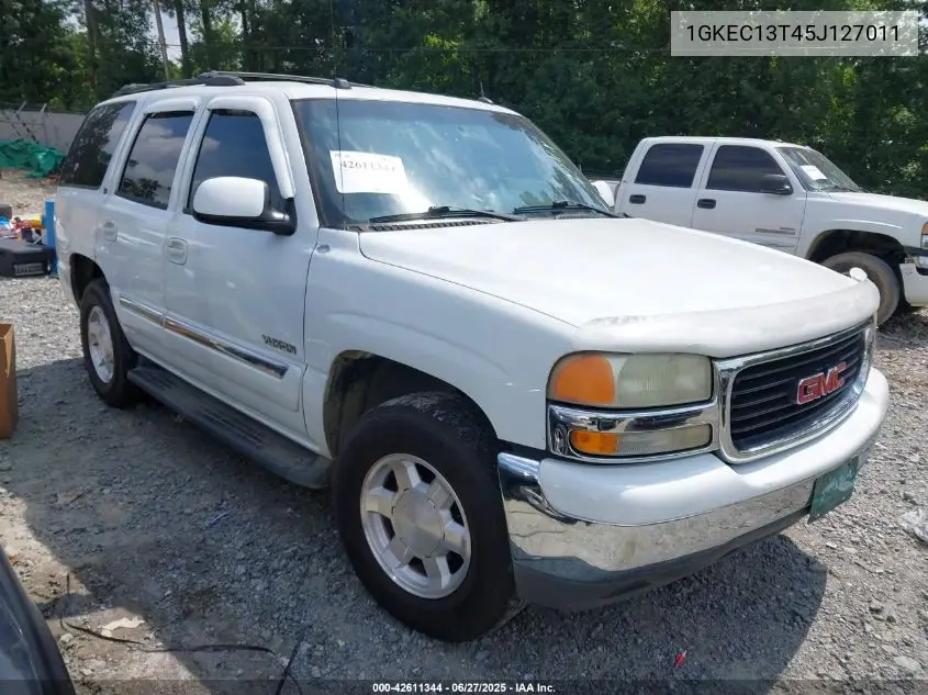 2005 GMC Yukon Slt VIN: 1GKEC13T45J127011 Lot: 42611344