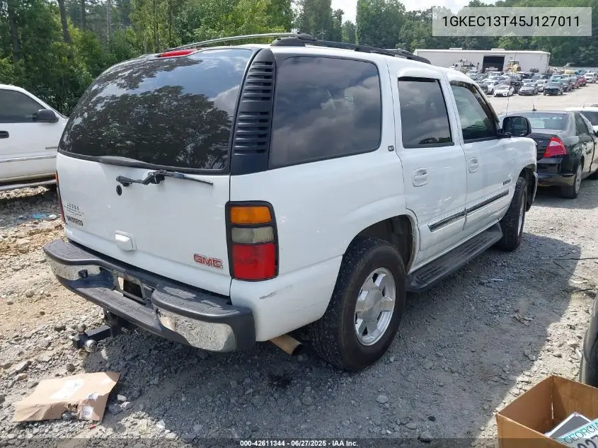 2005 GMC Yukon Slt VIN: 1GKEC13T45J127011 Lot: 42611344