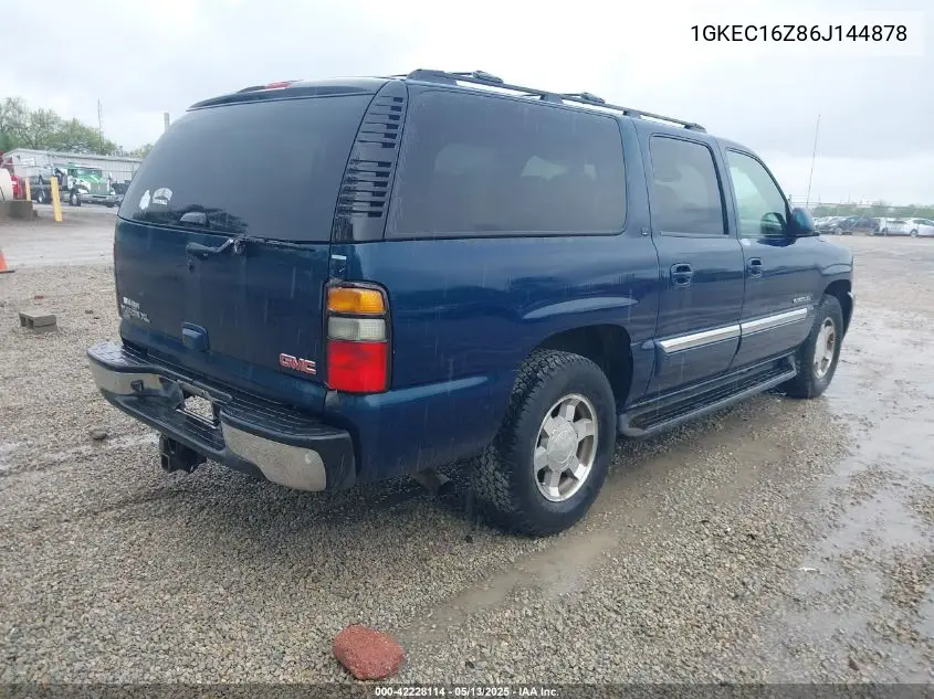 2006 GMC Yukon Xl 1500 Slt VIN: 1GKEC16Z86J144878 Lot: 42228114