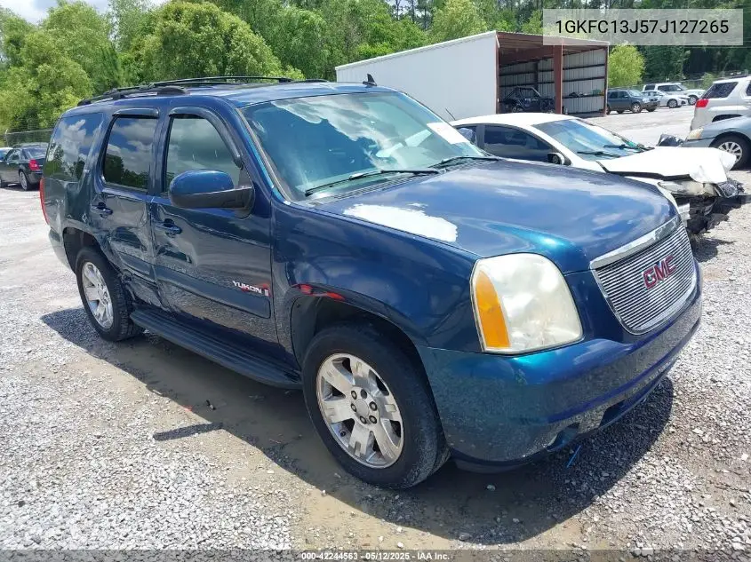 2007 GMC Yukon Slt VIN: 1GKFC13J57J127265 Lot: 42244563