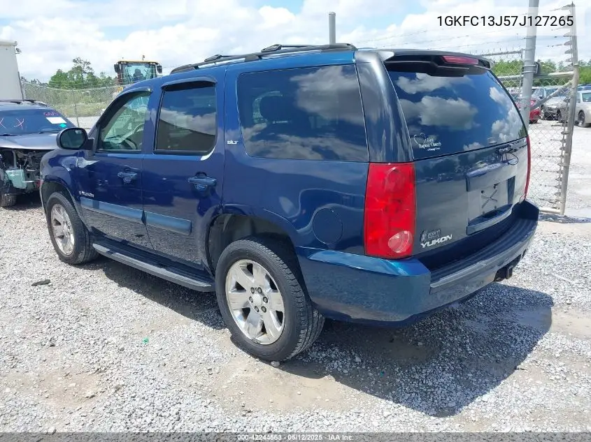 2007 GMC Yukon Slt VIN: 1GKFC13J57J127265 Lot: 42244563