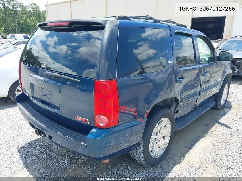 2007 GMC Yukon Slt VIN: 1GKFC13J57J127265 Lot: 42244563