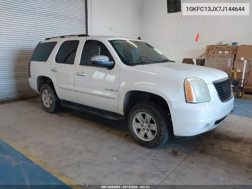 2007 GMC Yukon Sle VIN: 1GKFC13JX7J144644 Lot: 42263064
