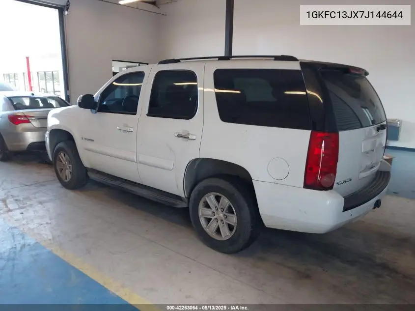 2007 GMC Yukon Sle VIN: 1GKFC13JX7J144644 Lot: 42263064