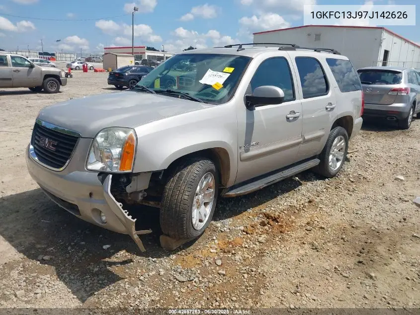 2007 GMC Yukon VIN: 1GKFC13J97J142626 Lot: 42557263
