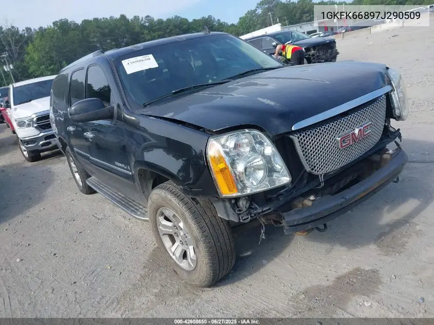 2007 GMC Yukon Xl 1500 Denali VIN: 1GKFK66897J290509 Lot: 42608650